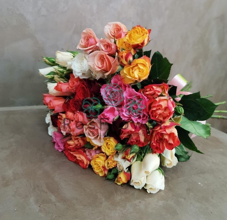 Букет цветов из: Розы в Заречье