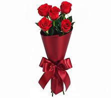 Букет 5 Красных роз Эдлесс Лав в Заречье