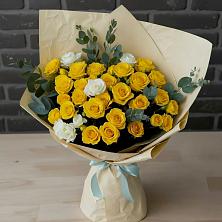 Букет цветов из:  Розы в Заречье