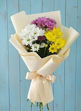 Букет цветов из:  Хризантемы в Заречье
