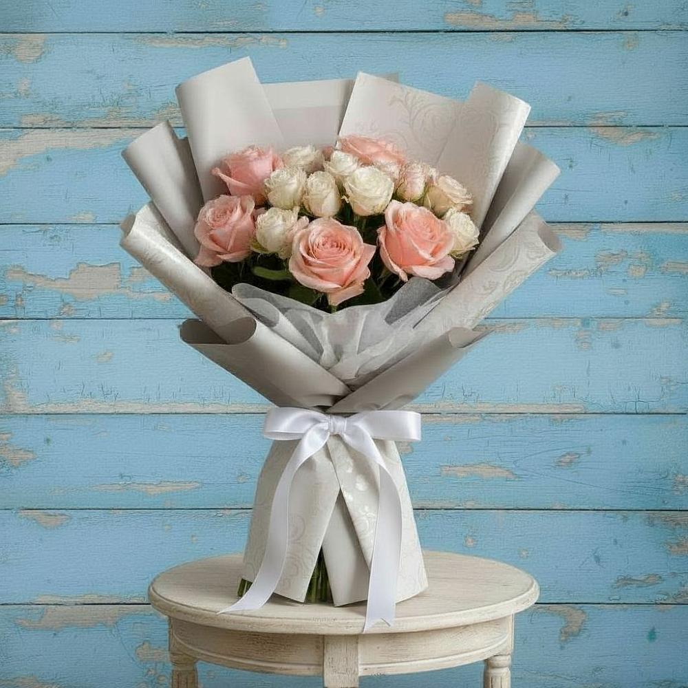 Букет цветов из: Розы в Заречье