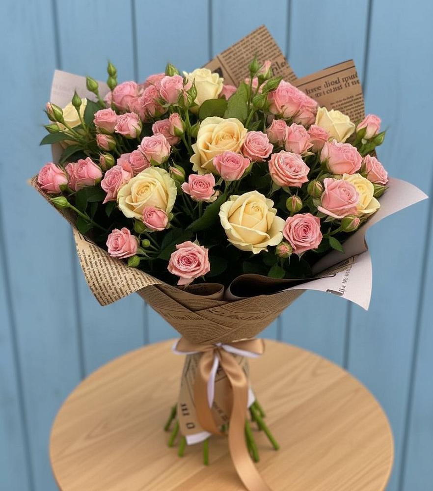 Букет цветов из: Розы в Заречье