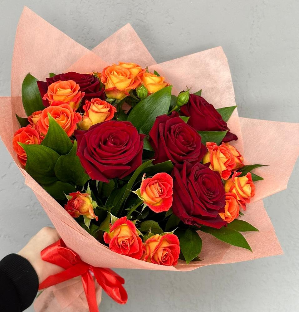 Букет Любовь и восторг в Заречье