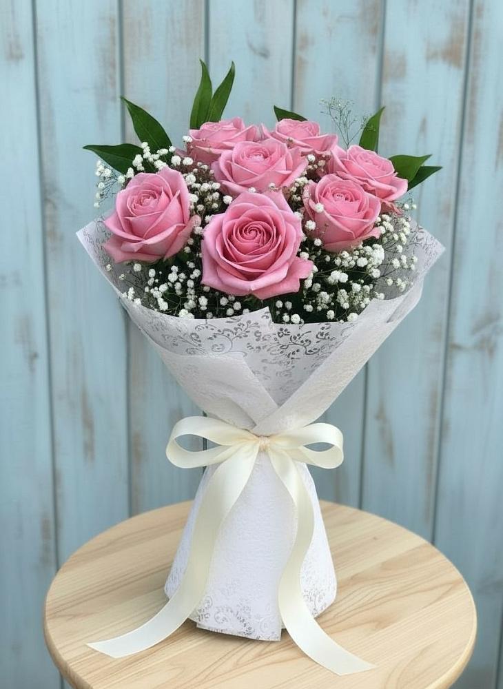 Букет цветов из: Розы в Заречье