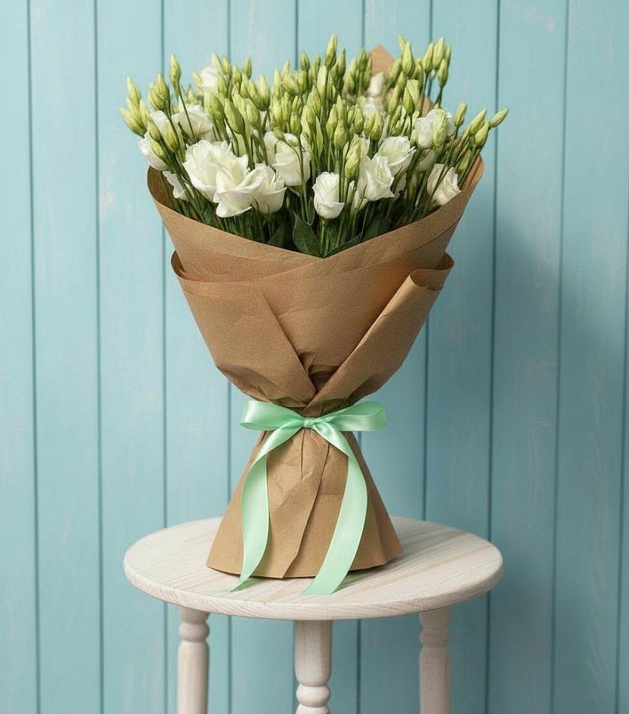 Букет цветов из: Лизиантусы в Заречье