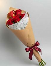 Букет цветов из:  Розы в Заречье