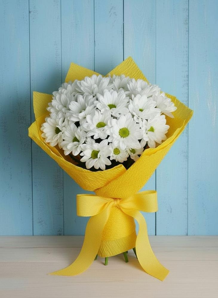 Букет цветов из: Хризантемы в Заречье