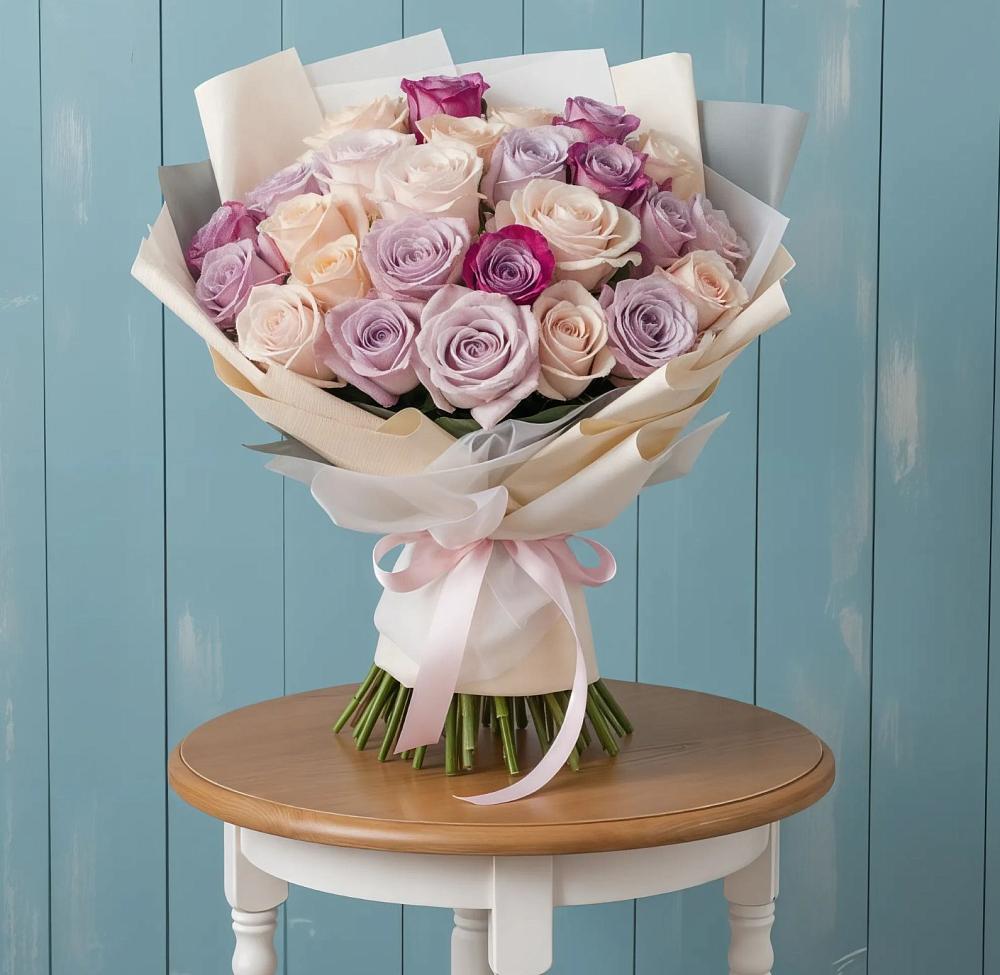 Букет цветов из: Розы в Заречье