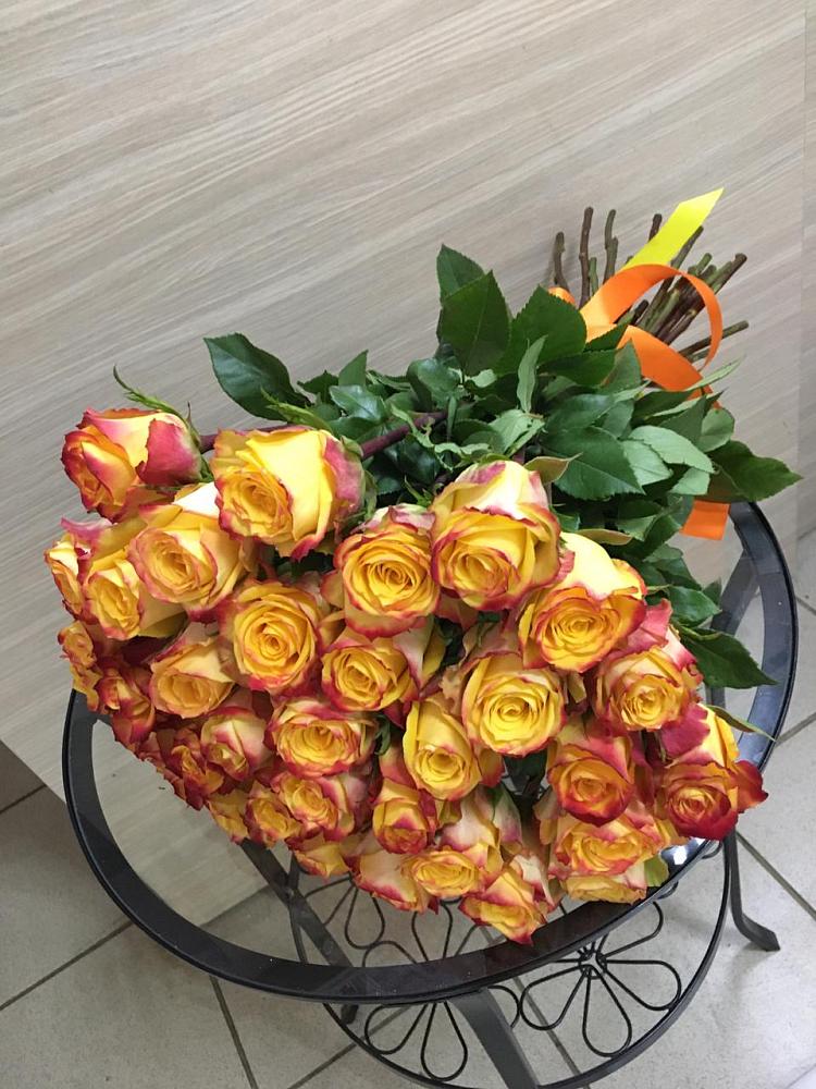 Букет Желтые розы в Заречье