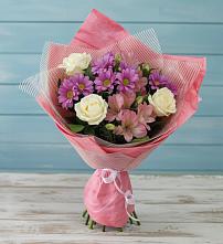 Букет цветов из:  Герберы в Заречье