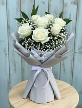 Букет цветов из:  Розы в Заречье
