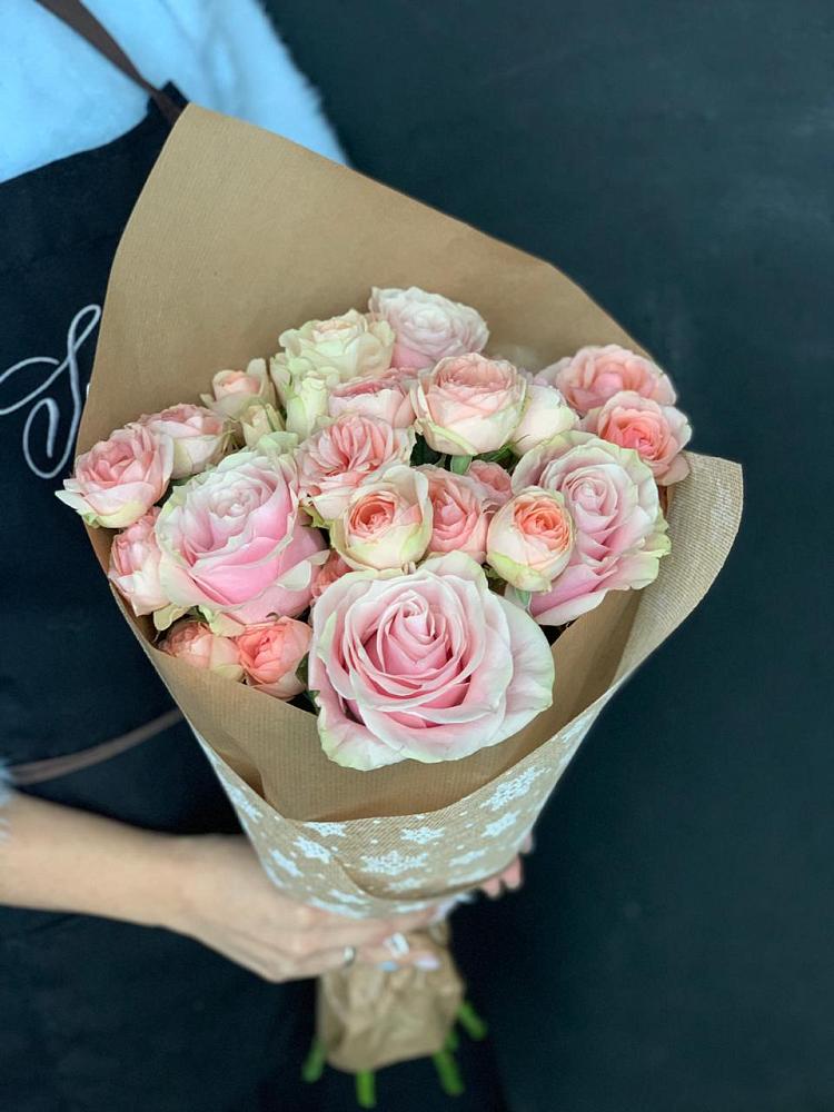 Букет цветов из: Хризантемы и Розы в Заречье