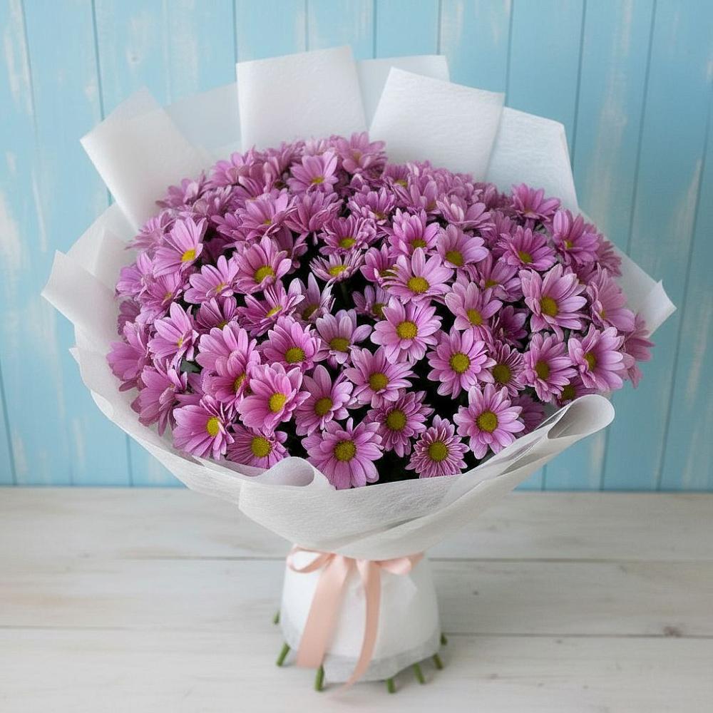 Букет цветов из: Хризантемы в Заречье