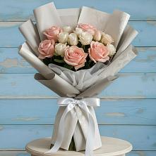 Букет цветов из:  Розы в Заречье