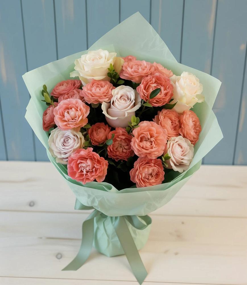 Букет цветов из: Розы в Заречье