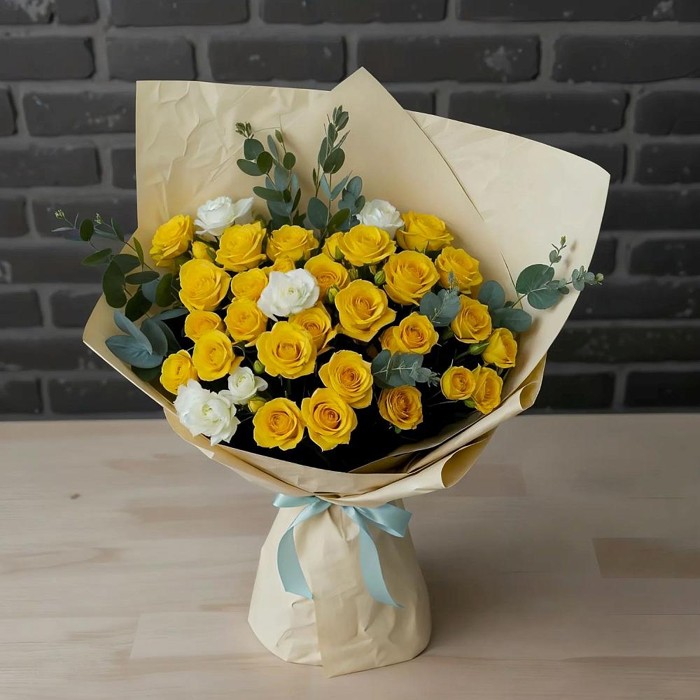 Букет цветов из: Розы в Заречье