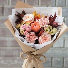 Букет цветов из:  Гвоздики, Хризантемы и Розы в Заречье