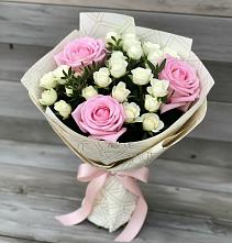 Букет цветов из:  Розы в Заречье