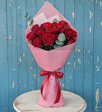 Букет цветов из:  Розы в Заречье