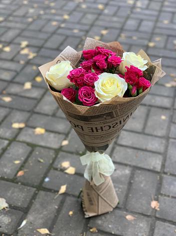 Букет цветов из: Розы в Заречье