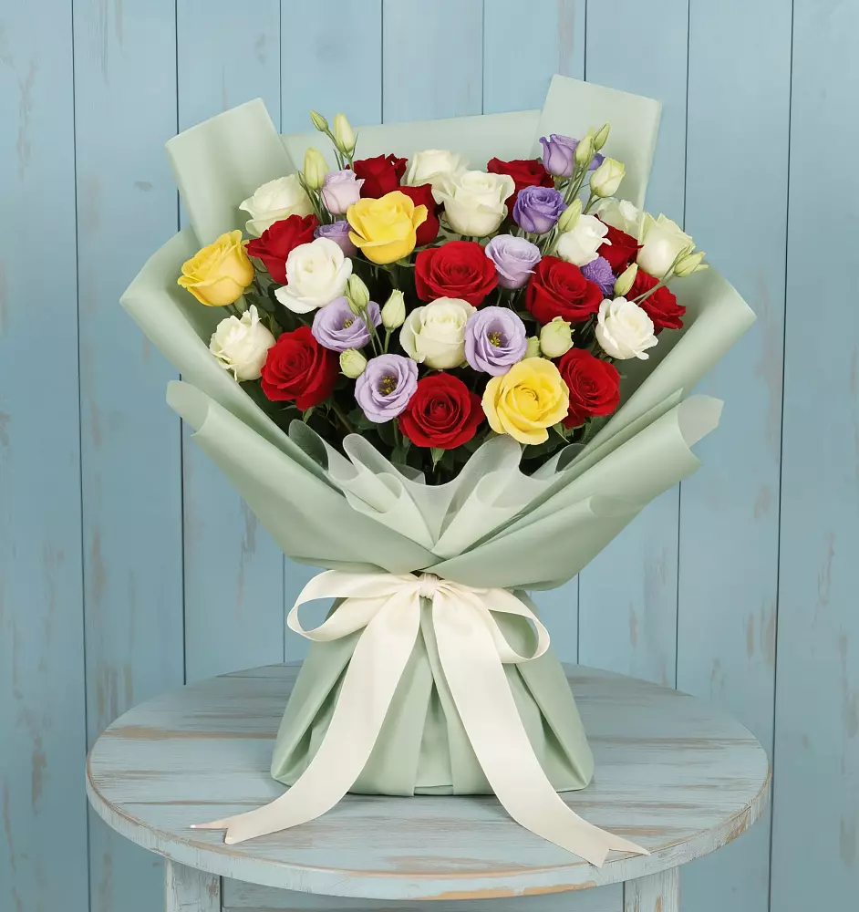 Букет цветов из: Розы в Заречье