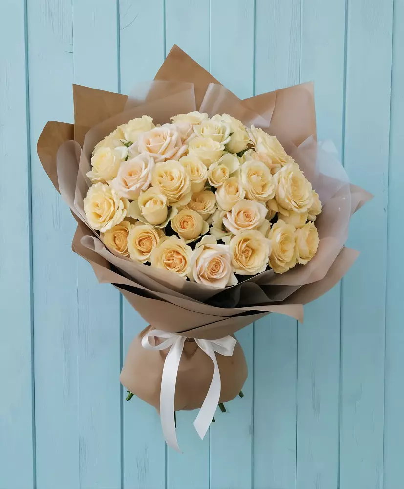 Букет Кремовое облако в Заречье