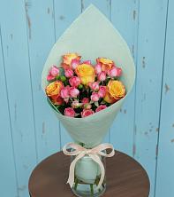 Букет цветов из:  Розы в Заречье